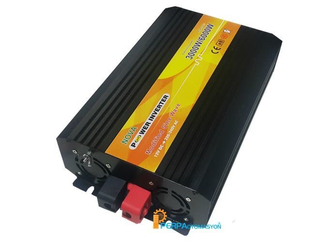 3000 Watt 12V DC Modifiye Sinüs İnvertör