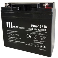Mrw Power 12V 18AH Bakımsız Kuru Akü