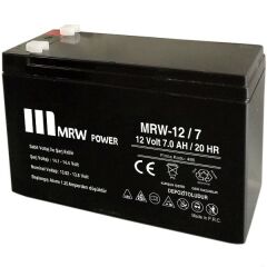 Mrw Power 12V 7AH Bakımsız Kuru Akü