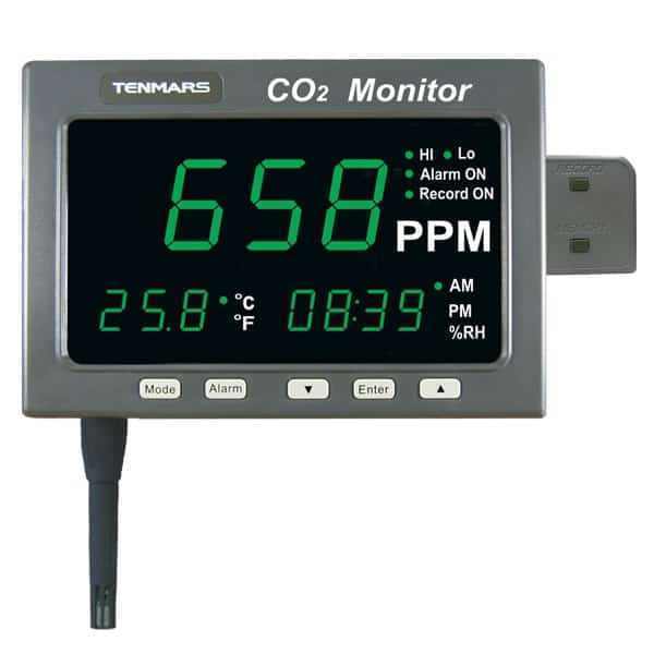 Tenmars TM-186 CO2/Sıcaklık/RH Ölçer