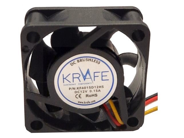 Krafe 40x40x15 12V Dc Rulmanli Fan