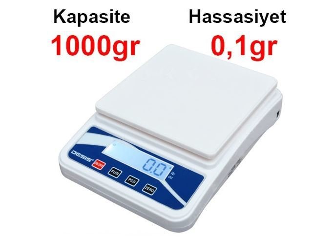 Desis KFS-A-1000 Dijital Hassas Terazi