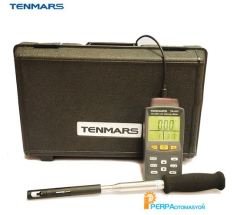 Tenmars TM-4001 Hava Hızı ve Sıcaklık Ölçer Termal Anemometre