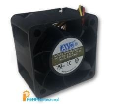 AVC 40x40x28 Fırçasız 24V Dc Rulmanlı Axial Fan