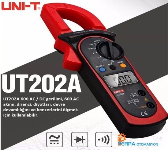 Unit UT 202A 600A AC Pensampermetre