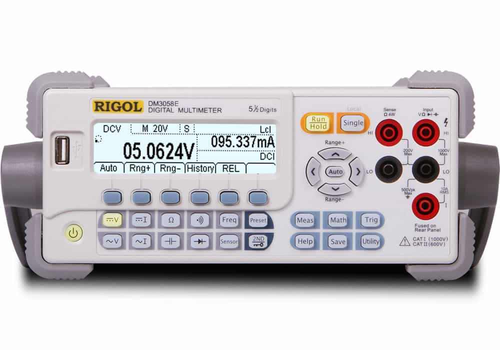Rigol DM3058E Masatipi 5.5 Digit True Rms Dijital Multimetre