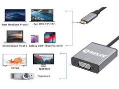 Sunline 170668 USB 3.1 Type C VGA Dönüştürücü