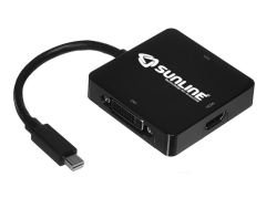 Sunline 170627 Mini DisplayPort-Hdmi/Dvi/Vga Dönüştürücü