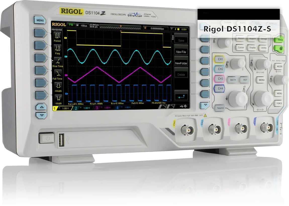 Rigol DS1104Z-S 100Mhz 4 Kanallı Dijital Osiloskop