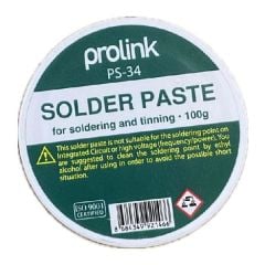 Prolink PS-34 110gr Lehim Pastası