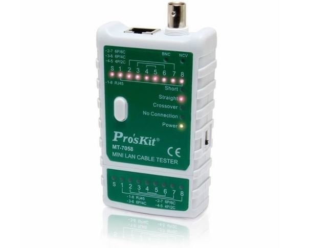 Proskit MT-7058 Mini Lan Kablo Test Cihazı