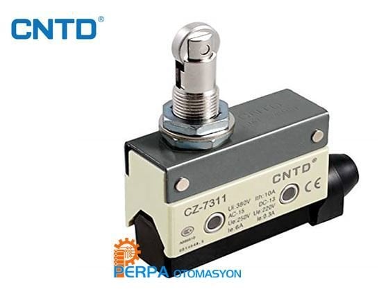 CNTD CZ-7311 Düz Makaralı Pim Mikro Switch