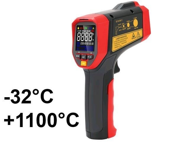 Unit UT302C+ Kızılötesi Lazer Termometre