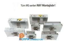 24VDC 1.5A Ray Montajlı Metal Kasa Güç Kaynağı