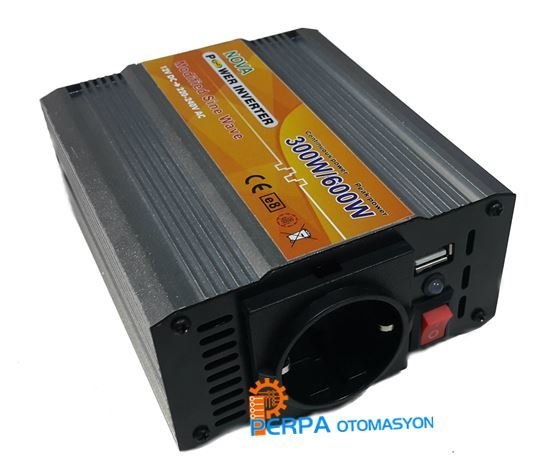 300 Watt Modifiye Sinüs İnvertör 12V DC