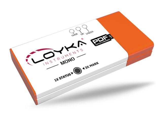 Loyka Mono Tek Kullanımlık Sıcaklık Kayıt Cihazı Datalogger