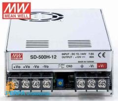 Mean Well SD-500H-12 Tek Çıkış 72-144 V Giriş 12V Çıkış 500W DC-DC Converter