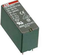ABB CR-P024DC1 Tipi Kontak : 1 A/K Anahtarlama kapasitesi: 250V-16 A PCB röle
