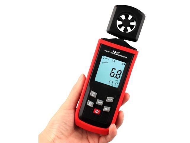 Tasi TA8161 Dijital Rüzgar ve Sıcaklık Ölçer Anemometre