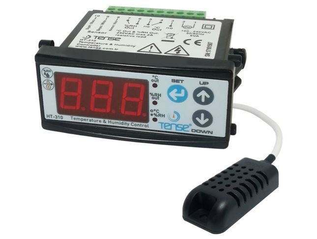 Tense HT-310 Dijital Problu Sıcaklık ve Nem Kontrol Cihazı