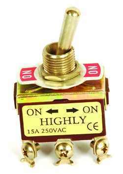 T22 6P ON-ON DPDT Toggle Switch
