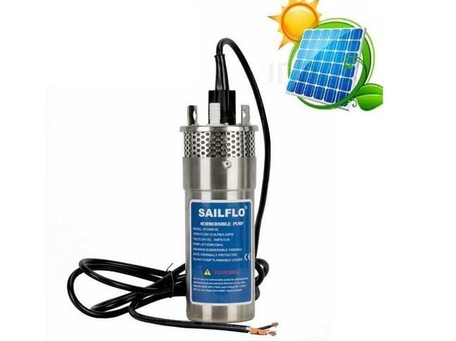 SingFlo Solar Paslanmaz Dalgıç Su Pompası