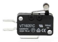 VT16051C Kısa Makaralı Micro Switch