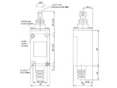 CNTD CHL-5220 Metal Limit Switch