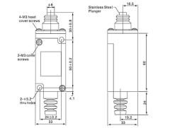 CNTD CHL-5100 Metal Limit Switch