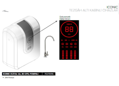 Iconic Dijital 5A 80 Gpd Pompalı Su Arıtma Cihazı - 70270016