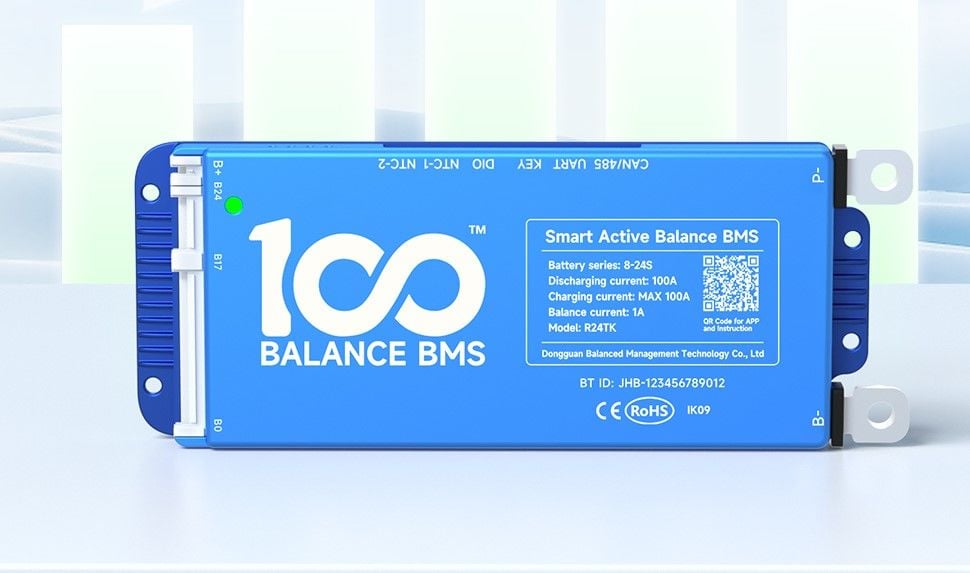 100 Balance 8-24S 100A Smart Bluetooth BMS