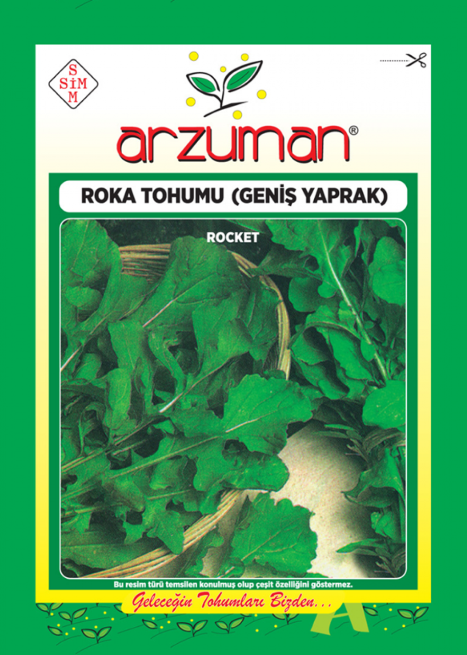 Rota Geniş Yaprak Roka Tohumu 25 gr