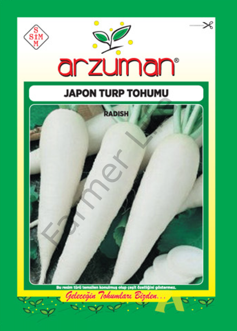 Japon Turp Tohumu 10 gr