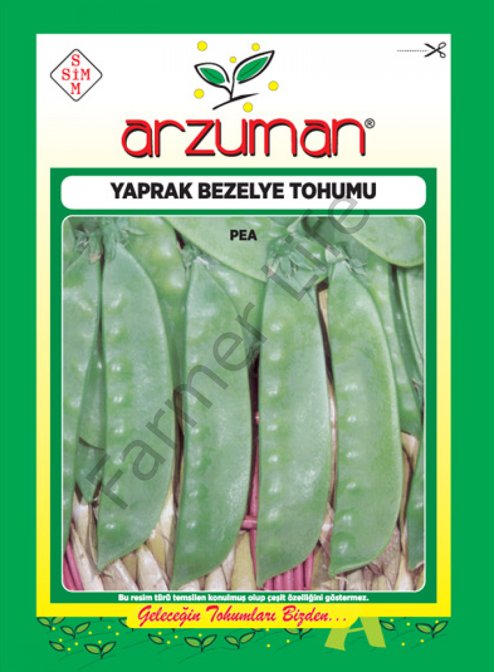 Yaprak Bezelye Tohumu 25 gr