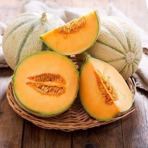 Organik Altın Kalpler (Cantaloupe) Kavunu Tohumu (10 Tohum)