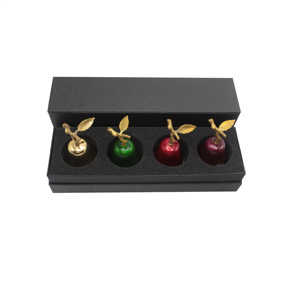 RENKLİ ARMUT MUM SET