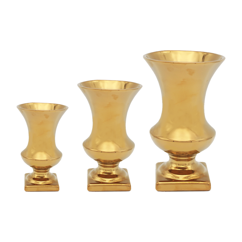 GOLD SERAMİK VAZO