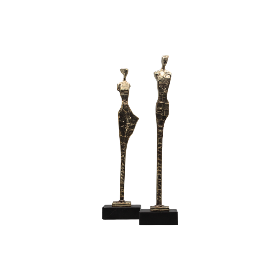 MERMER KAİDE ÜZERİ BRONZ KADIN
