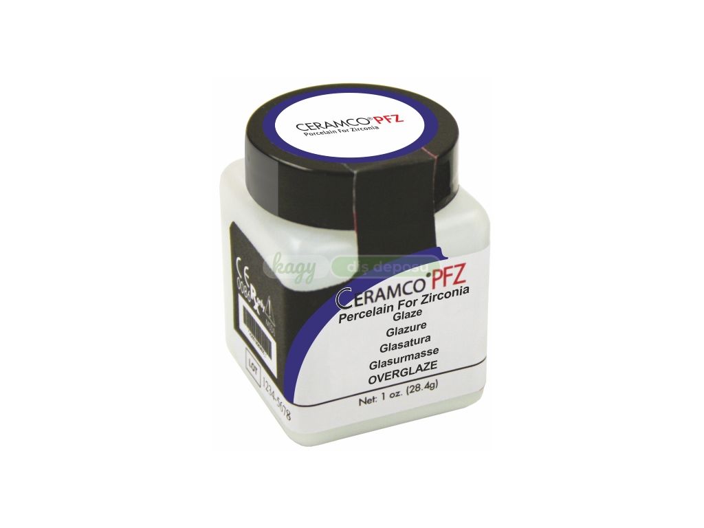 Dentsply CERAMCO PFZ OVERGLAZE Glaze Toz (28,4 gr.)