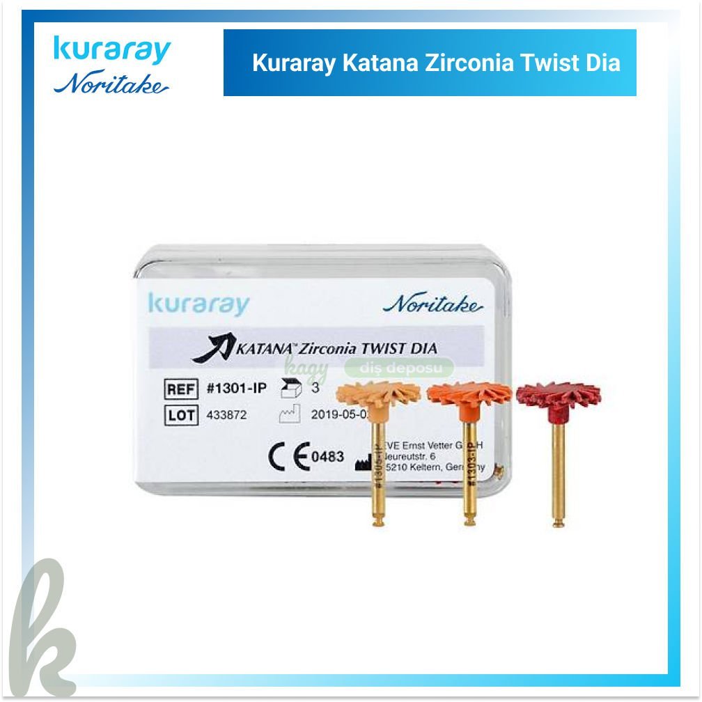 Kuraray Katana Zirconia Twist Dia 10 Lu