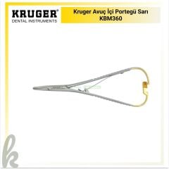 Kruger Avuç İçi Portegü Sarı KBM360