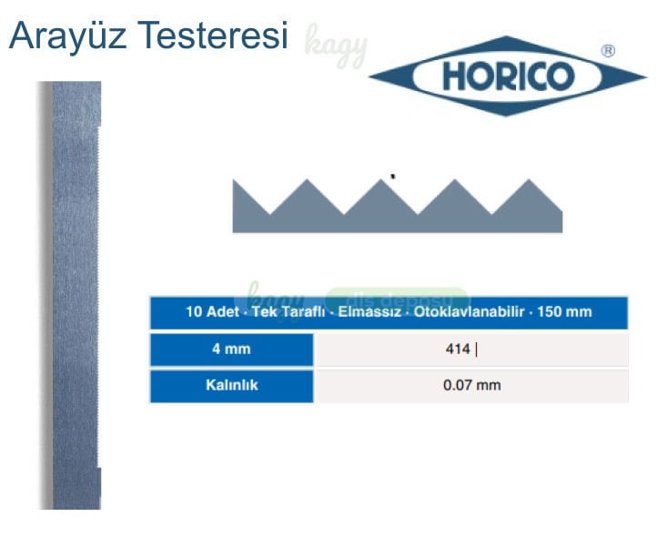 Horico  Arayüz Testeresi