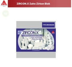 ZIRCON.X Zahn Zirkon Blok