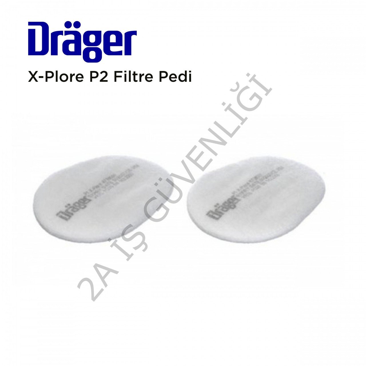 DRAGER  P2 Partikül Pedi 6738002