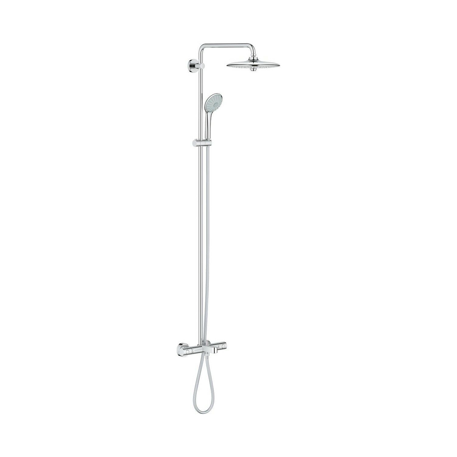 Grohe Euphoria System 260 Duvara Monte Termostatik Banyo Bataryalı Duş Sistemi-27475001