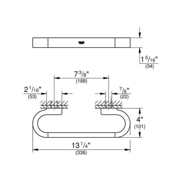 Grohe Tutunma Barı - 41064AL0