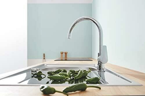 Grohe Bauedge Tek Kumandalı Eviye Bataryası 31367001