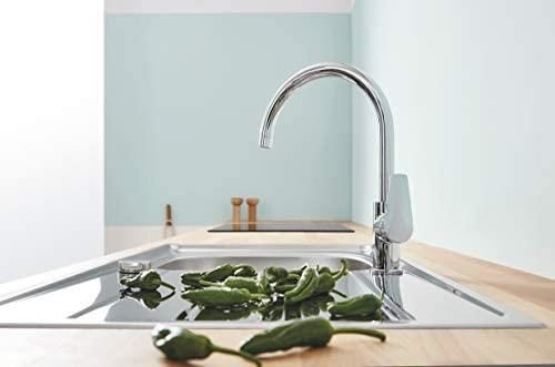 Grohe Bauedge Tek Kumandalı Eviye Bataryası 31367001