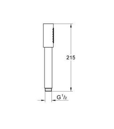 Grohe Rainshower Stick Aqua El Duşu - 26866GL0