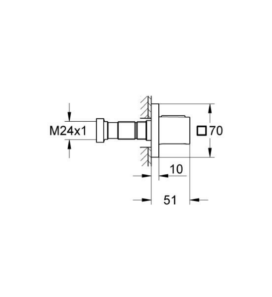 Grohe Grohtherm F Tek Noktadan Akış Kontrollü Kumanda - 27623000